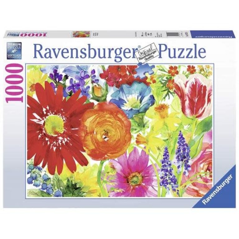 Ravensburger Fleurs multicolores - 1000 pièces