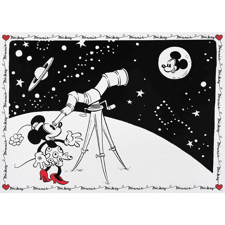 Ravensburger La Voûte Disney Minnie & Mickey Sweethearts - 1000 pièces