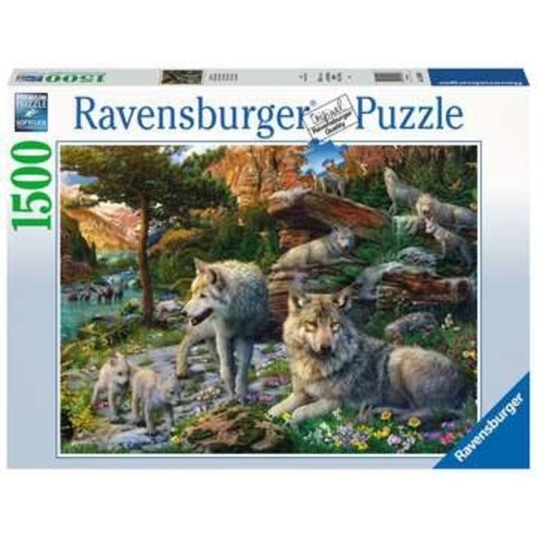 Ravensburger Loups au printemps - 1500 pièces