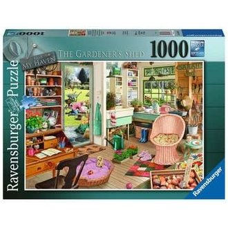 Ravensburger Le cabanon du jardinier - 1000 pièces