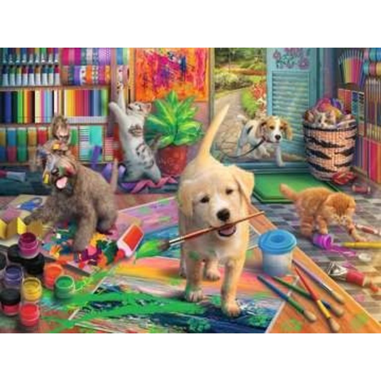 Ravensburger Les petits chiots créatifs - 750 pièces Large