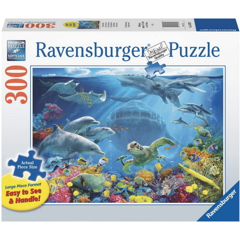 Ravensburger La vie sous la mer - 300 pièces Large
