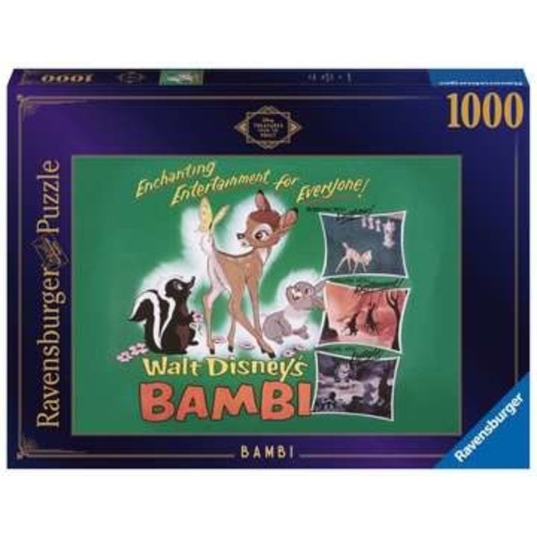 Ravensburger Disney - La Voûte - Bambi - 1000 pièces