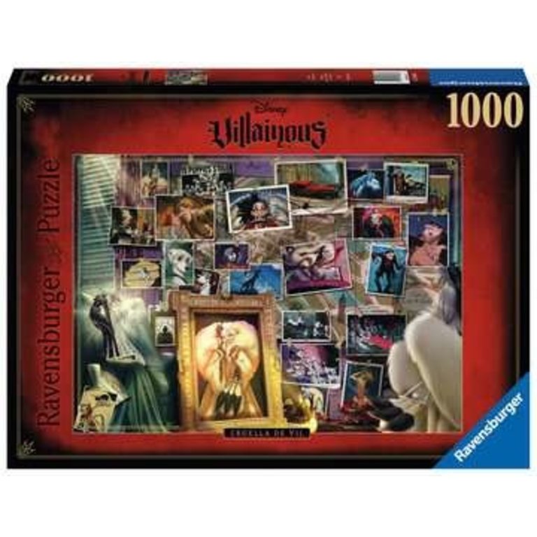 Ravensburger Disney Villainous - Cruella de Vil - 1000 pièces