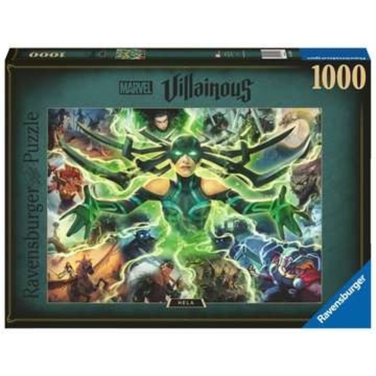 Ravensburger Marvel Villainous - Hela - 1000 pièces