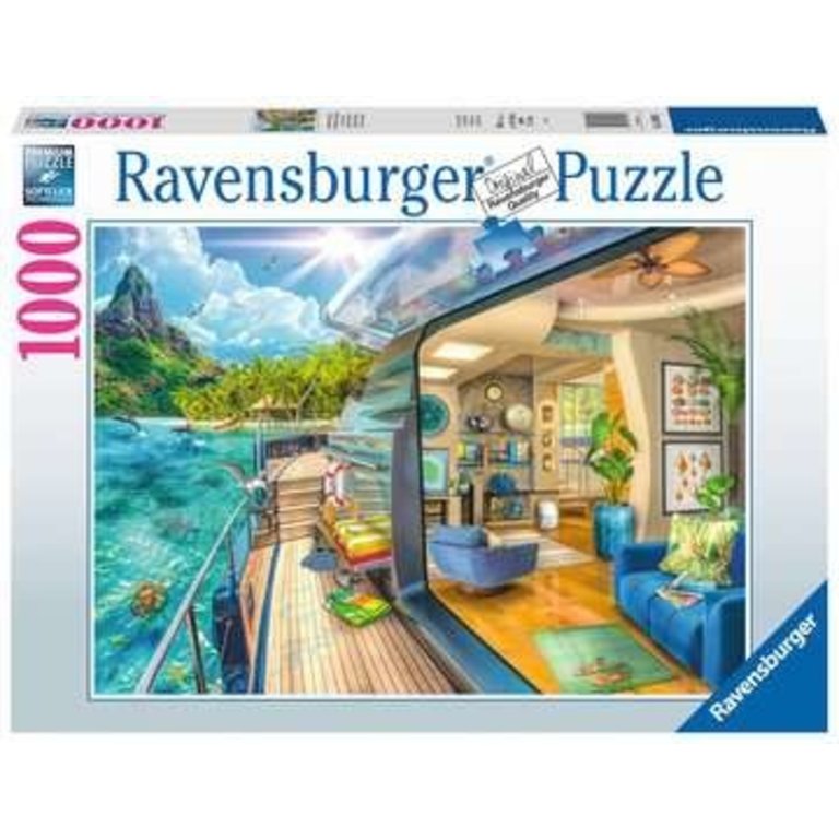 Ravensburger Charte des îles tropicales - 1000 pièces