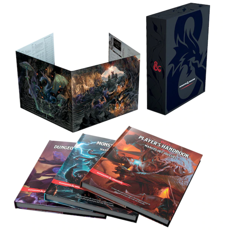 Dungeons & Dragons 5th edition - Core Rulebook Gift Set (Français)