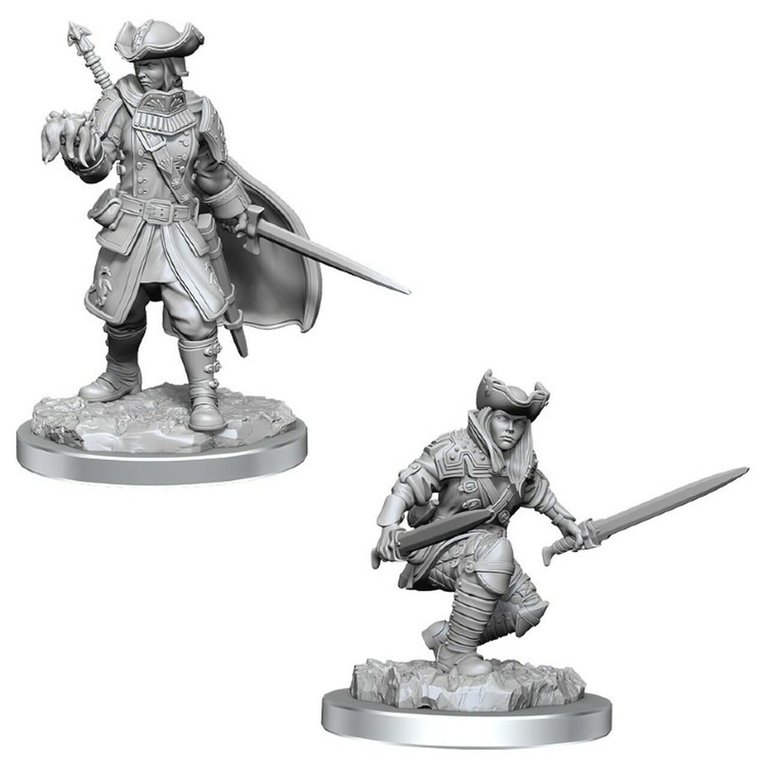 D&D - Magic Miniatures - Unpainted - Thraben Inspector and Tireless Tracker