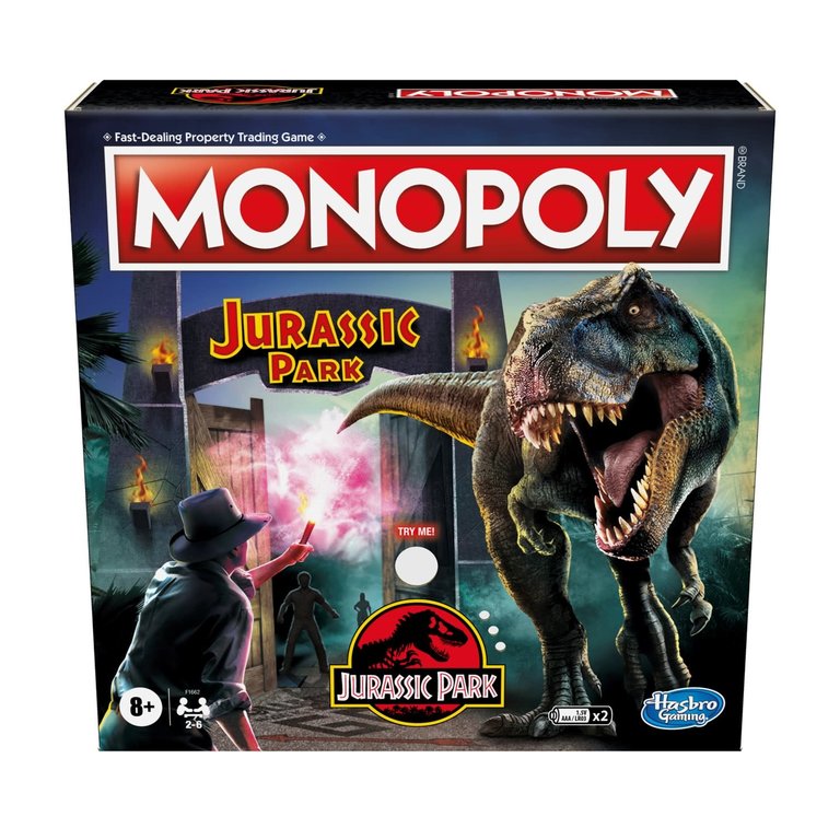 Monopoly - Jurassic Park (Anglais)