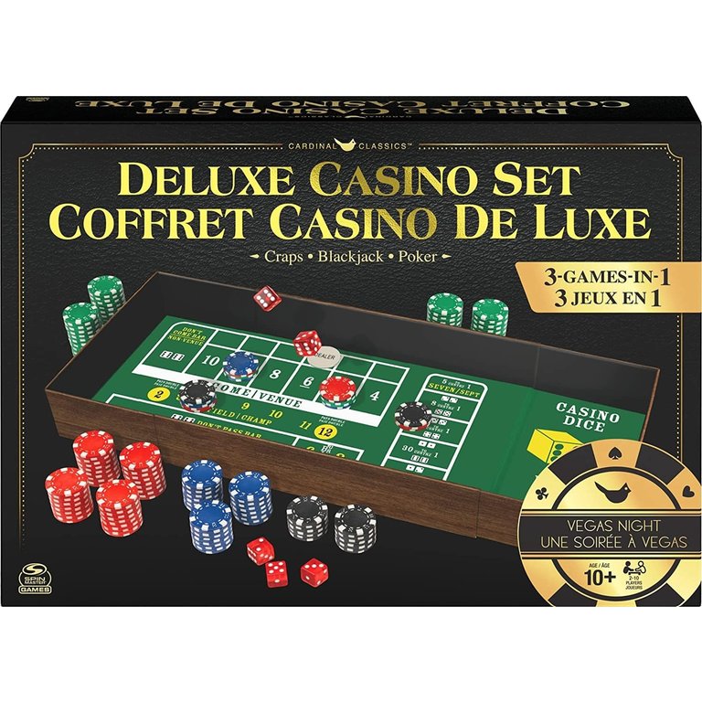 Coffret Casino deluxe (Multilingual)