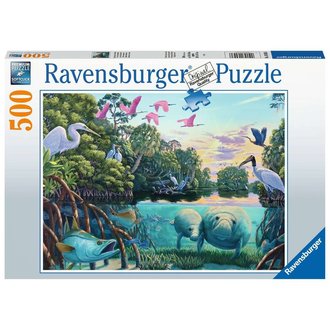 Ravensburger La vie des lamantins - 500 pièces