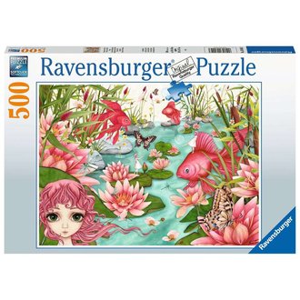 Ravensburger Rêverie au bord de l'étang - 500 pièces