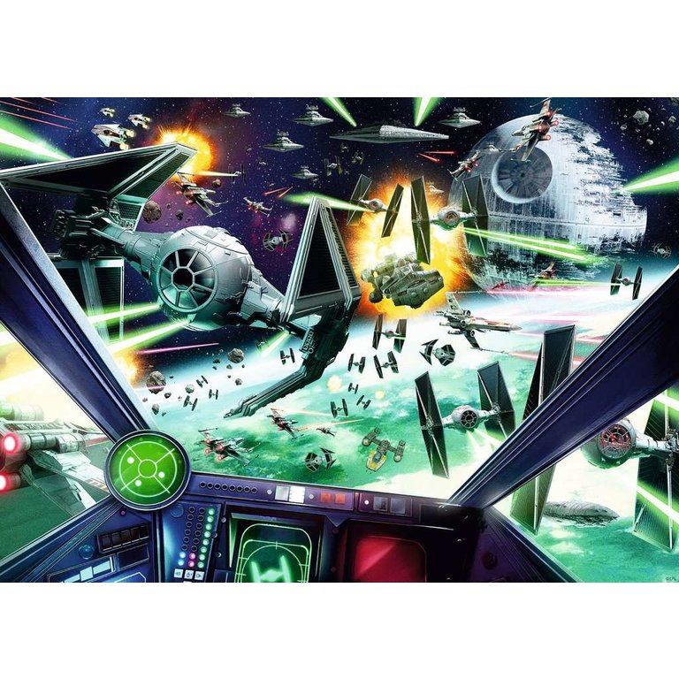 Ravensburger Star Wars - Cockpit du X-wing - 1000 pièces