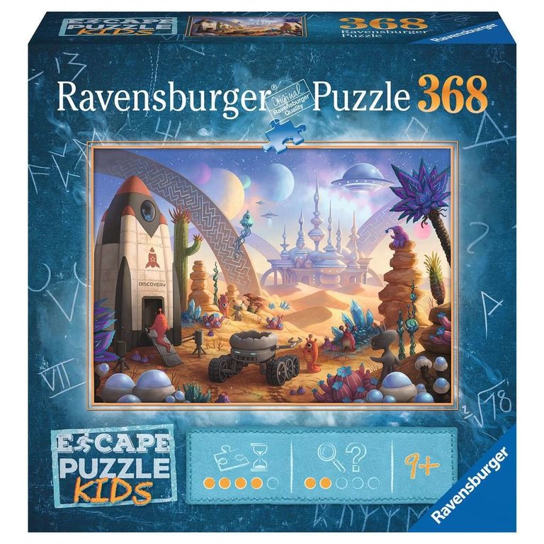 Ravensburger La mission spatiale - Escape Puzzle Kids - 368 pièces