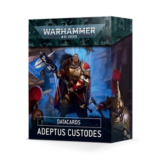 Adeptus Custodes Datacards (Anglais)