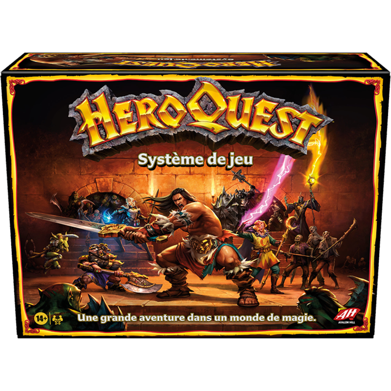 HeroQuest - Système de jeu (Francais)