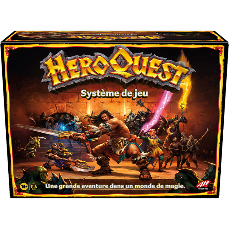 HeroQuest - Système de jeu (French)