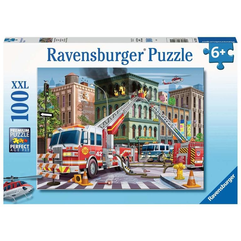 Ravensburger Le pompier - 100 pièces XXL