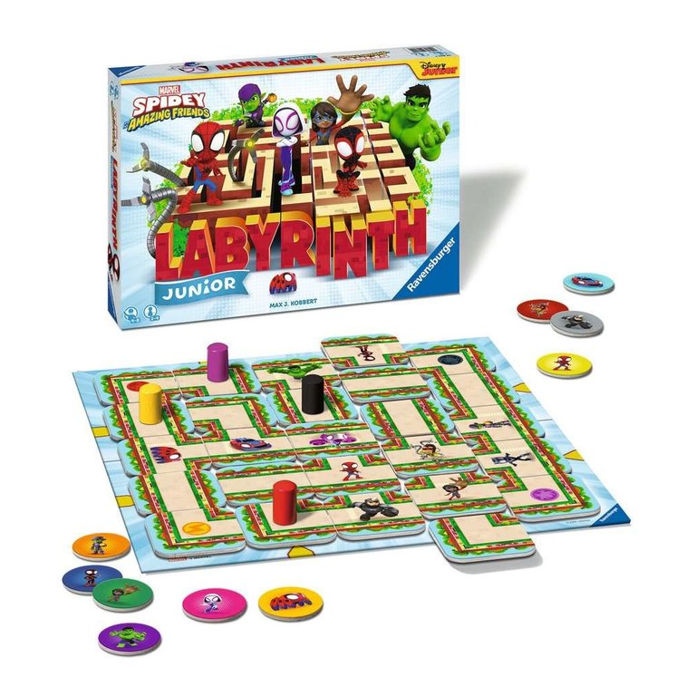 Ravensburger Labyrinth junior - Spidey and his amazing friends  (Multilingual)