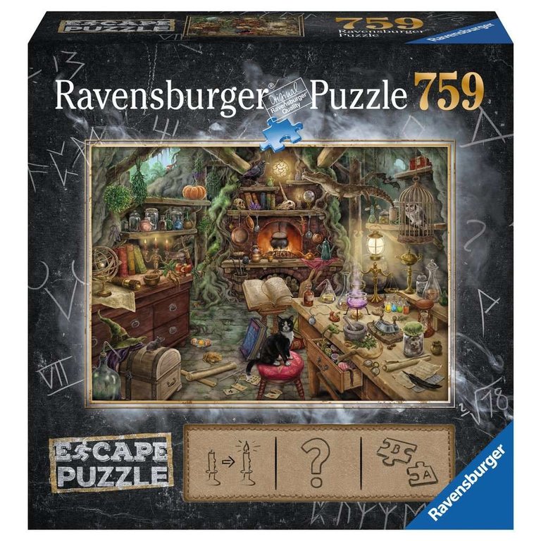 Ravensburger La cuisine de sorcière - Escape Puzzle - 759 pièces