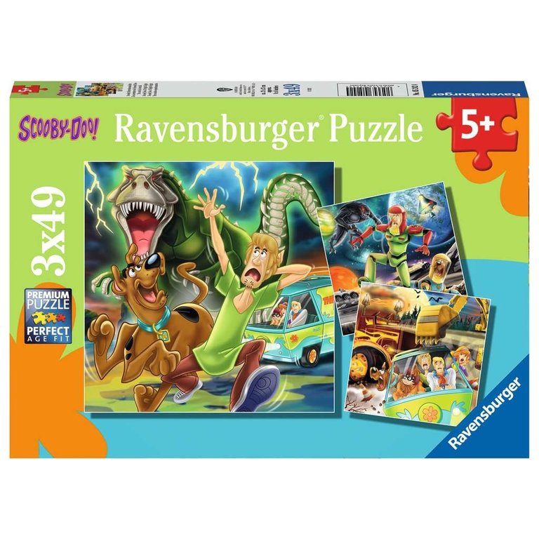 Ravensburger Les aventures de Scooby Doo - 3x49 pièces