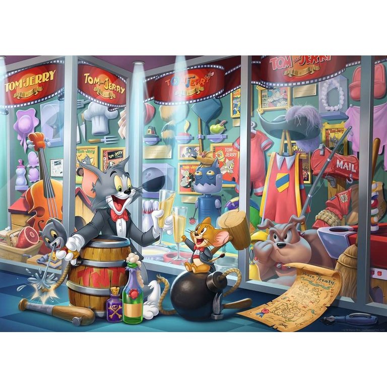 Ravensburger La gloire de Tom et Jerry - 1000 pièces