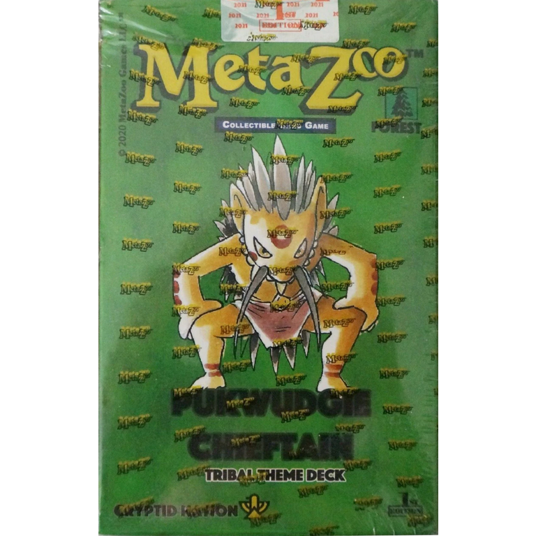 Metazoo - Tribal Theme Deck - Pukwudgie Chieftain  - 2nd Edition (Anglais)