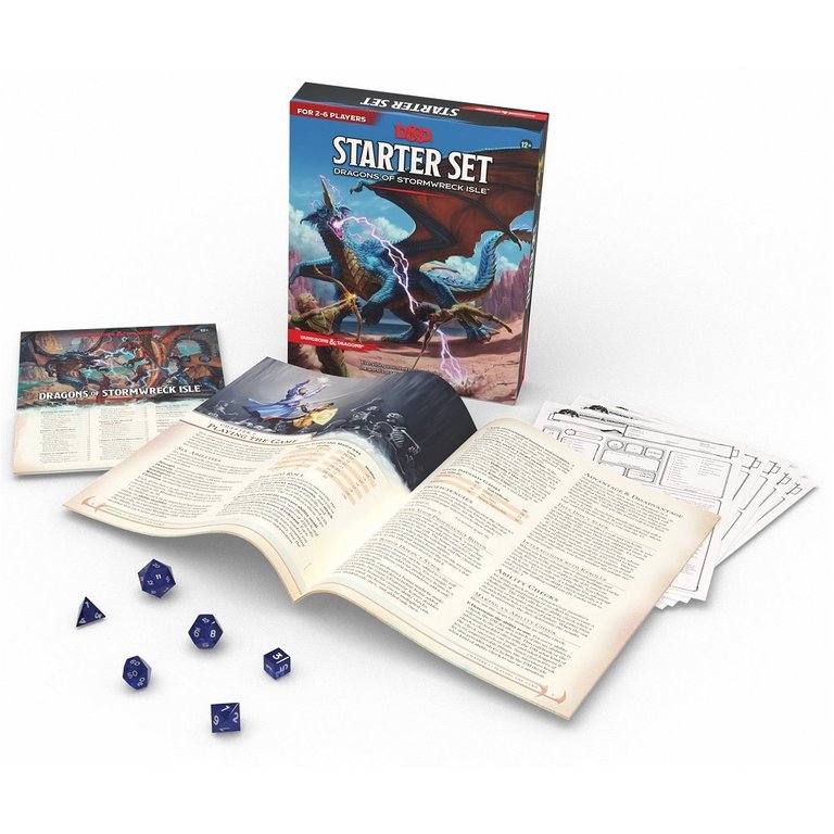 Dungeons & Dragons Dungeons & Dragons 5th edition - Starter Set - Dragons of Stormwreck Isle (Anglais)