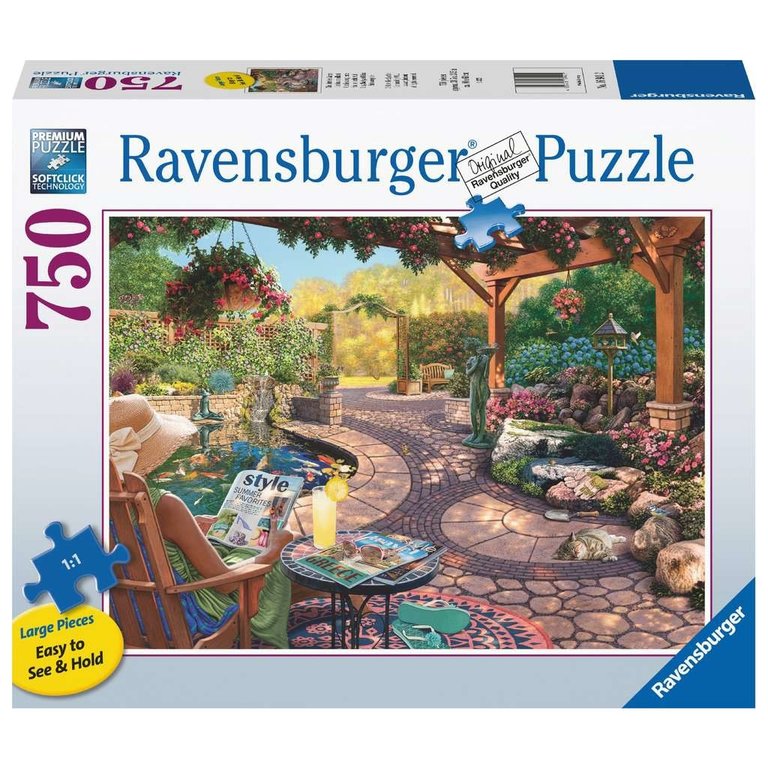 Ravensburger Jardin accueillant - 750 Pièces Large