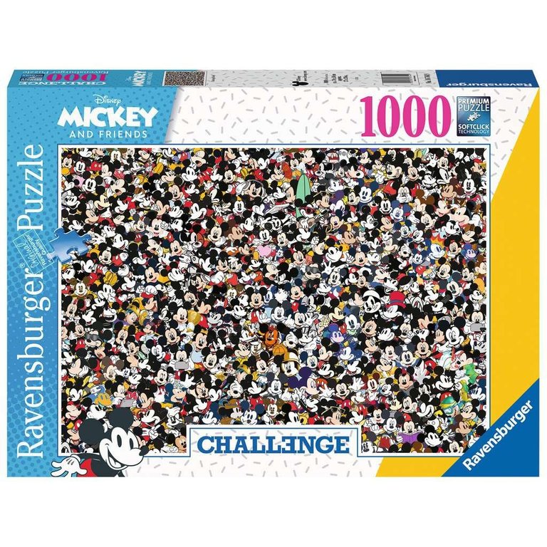 Ravensburger Disney - Challenge Mickey - 1000 Pièces