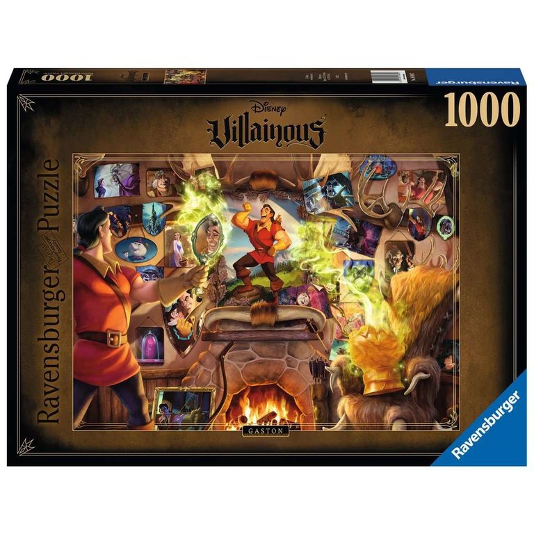 Ravensburger Disney Villainous - Gaston - 1000 pièces