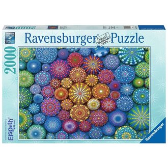 Ravensburger Radiating Rainbow Mandalas 2000 pc Puzzle