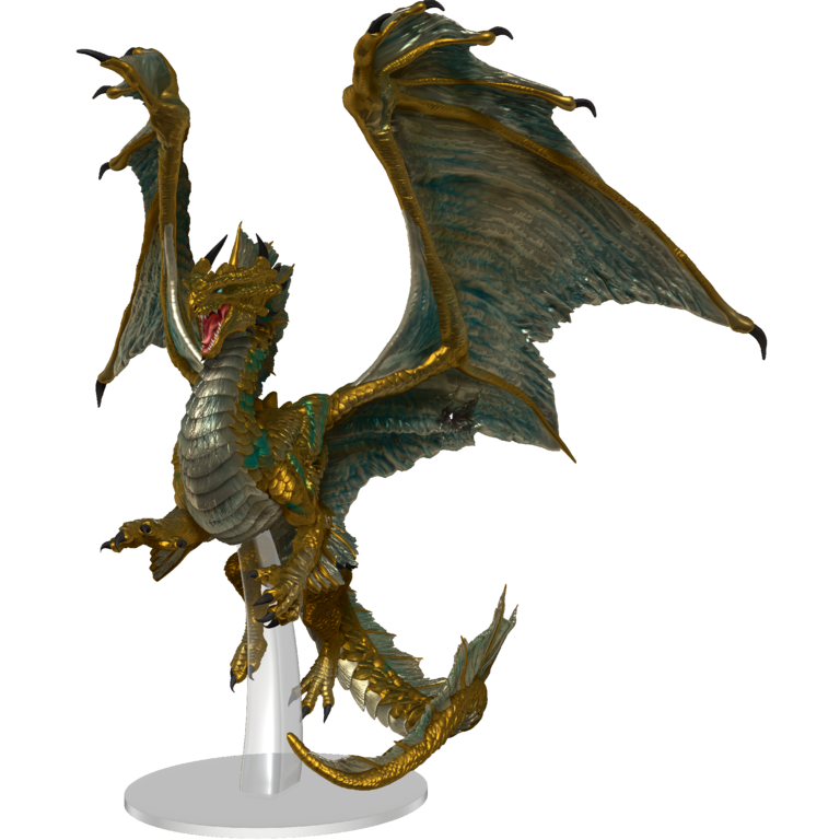 D&D - Icons Of The Realms - Premium Miniatures - Adult Bronze Dragon