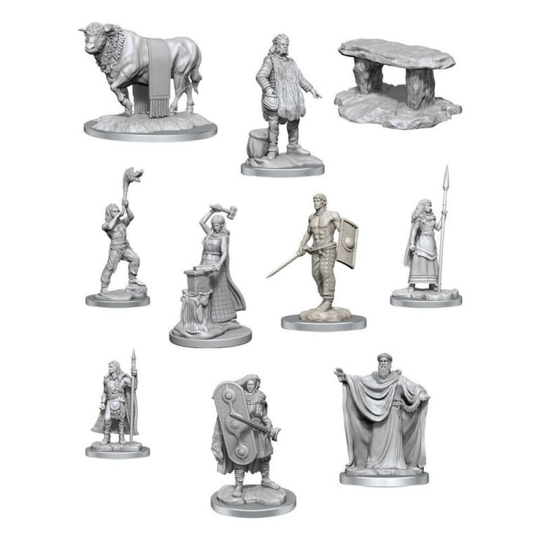 Deep Cuts Unpainted Minis - Brigante Celts