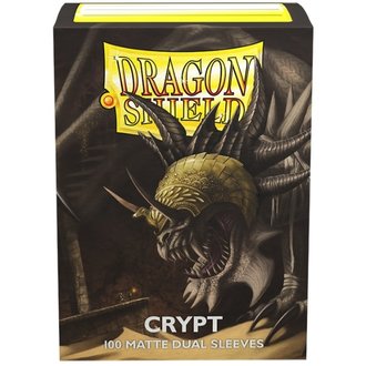 Dragon Shield (Dragon Shield) Dual Matte Crypt - 100 Unités - 63mm x 88mm