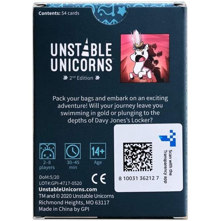 Unstable Unicorns - Adventures Expansion (Anglais)