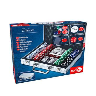 Jeu de poker en malette