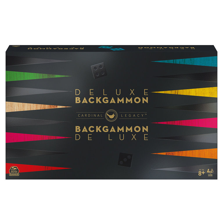 Jeu de Backgammon deluxe - Collection Legacy (Multilingue)