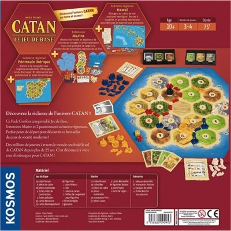 Catan - Pack confort (French)