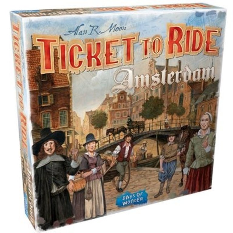 Ticket to Ride - Amsterdam (Anglais)