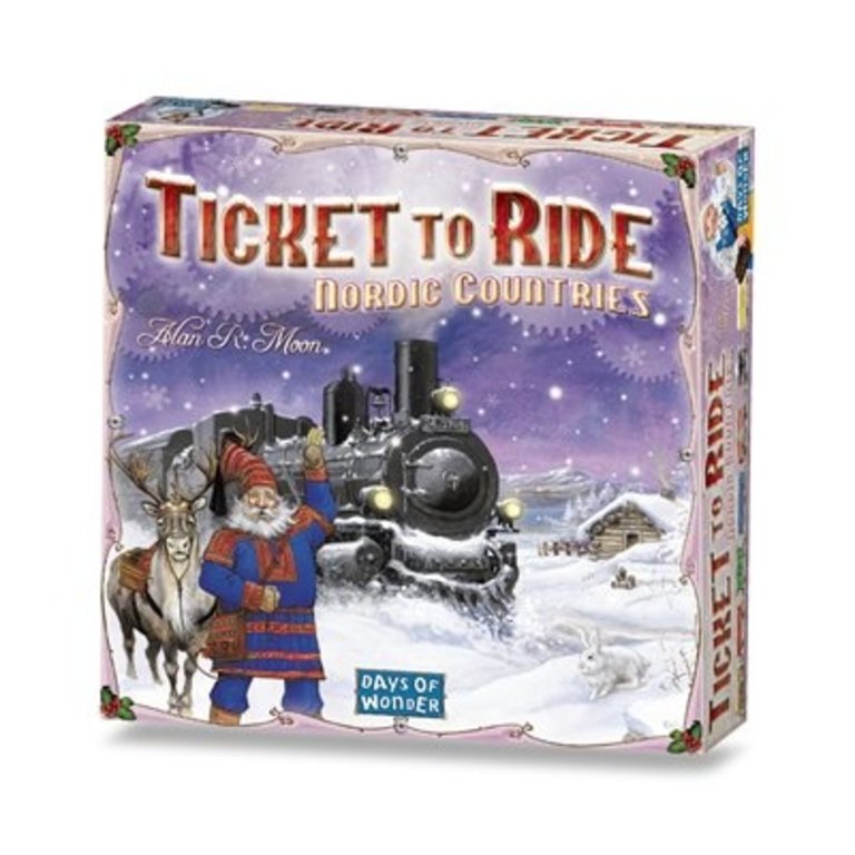 Ticket to Ride - Nordic Countries (Anglais)