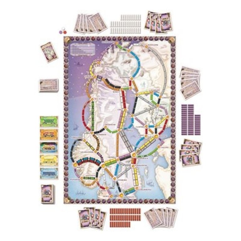 Ticket to Ride - Nordic Countries (Anglais)