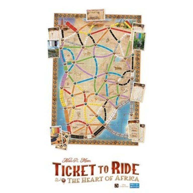 Ticket to Ride - Map #3 - The Heart of Africa (Multilingue)