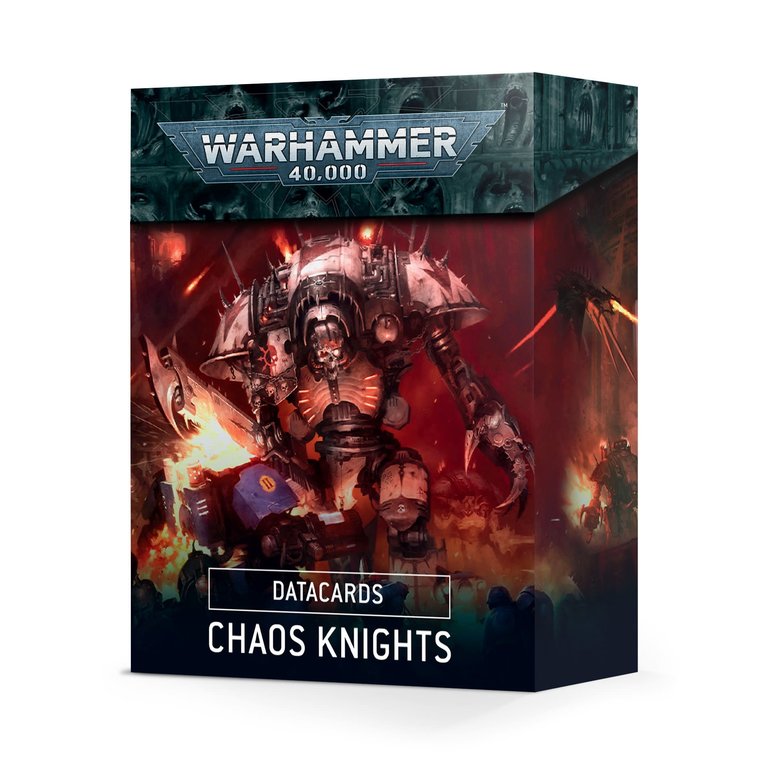 Chaos Knights Datacards (English)