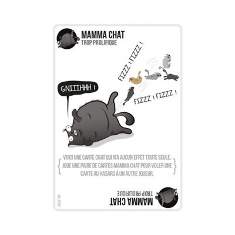 Exploding Kittens (NSFW Edition)(French)