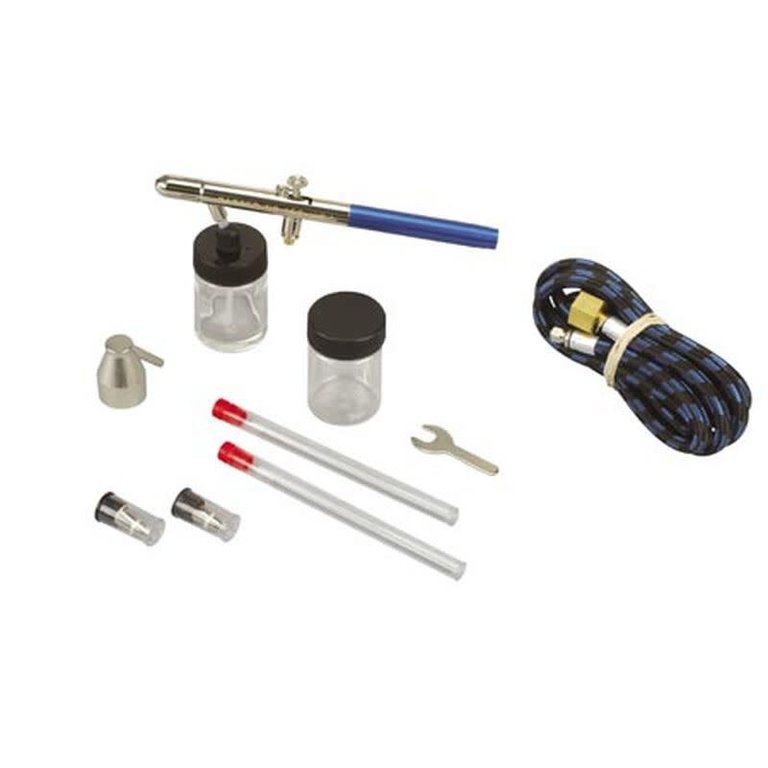 Airbrush Professsional Set - Fine, Medium & Heavy Heads