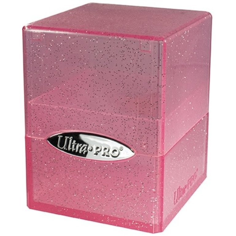Ultra Pro (UP) D-Box Satin Cube - Glitter Pink