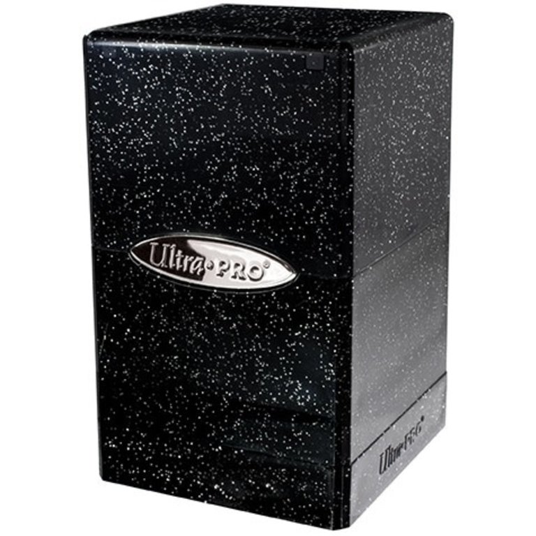 Ultra Pro (UP) D-Box Satin Tower - Glitter Black