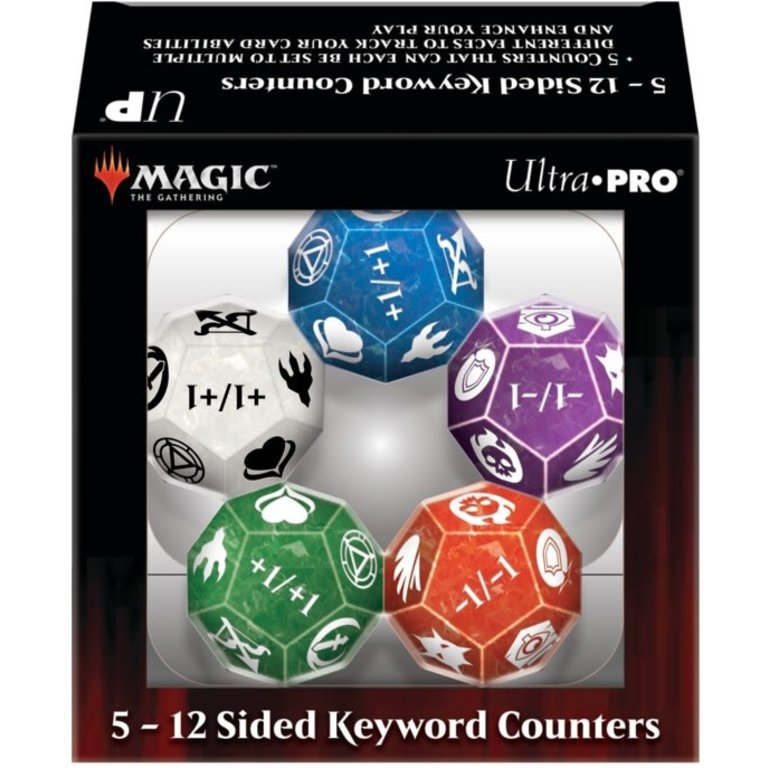 Ultra Pro (UP) 12-Sided Keyword Counters