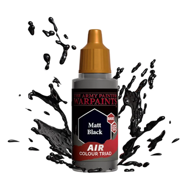 Army Painter (AP) Air Colour Triad - Matt Black 18ml